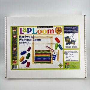 Lap Loom Harrisville Designs 14.5" x 18.5" 100% Wool Yarn Made In USA Weaving